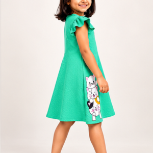 little shine girls frock code tq 94 2,4,6yrs 230,250,270 (1)