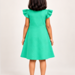little shine girls frock code tq 94 2,4,6yrs 230,250,270