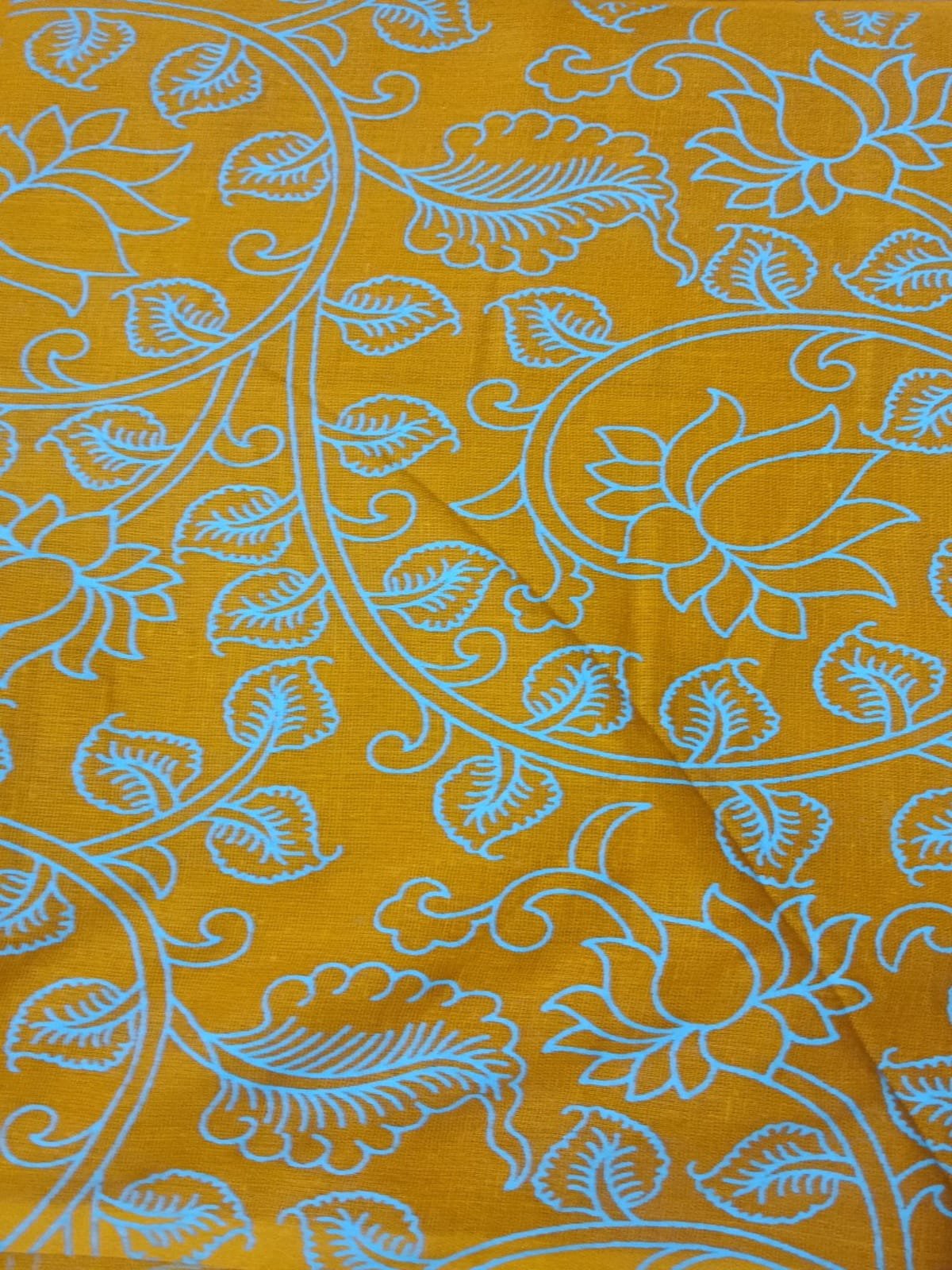 kalamkari pure cotton salwar material black shawl