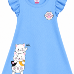 little shine girls frock code tq 94 2yrs,4yrs,6yrs 230,250,270
