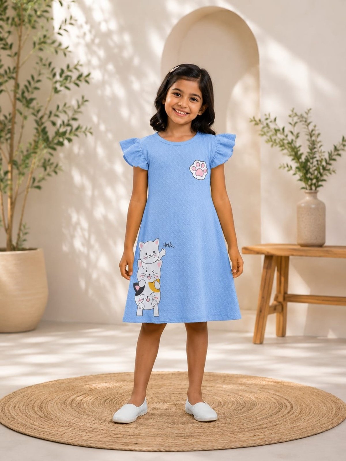 little shine girls frock code tq 94 2yrs,4yrs,6yrs 230,250,270