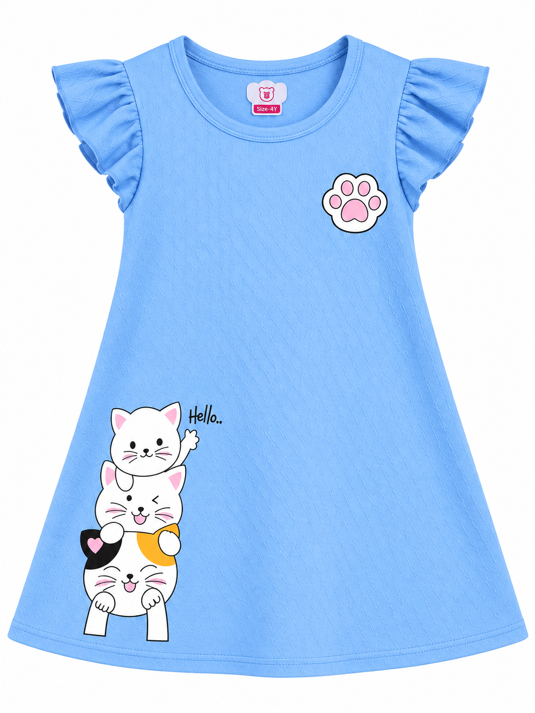 little shine girls frock code tq 94 2yrs,4yrs,6yrs 230,250,270