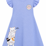 little shine girls frock code tq 94 2yrs,4yrs,6yrs 230,250,270 (7)